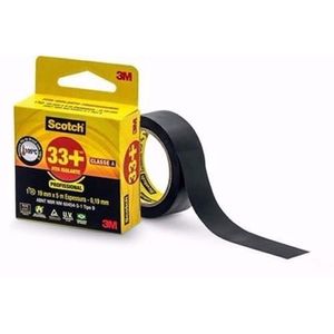 Fita Isolante para Cabos 19mm x 5m Scotch 3M