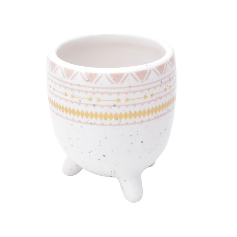 Vaso-Cachepot-Ceramica-Ethinics-Lines-Branco-Urban