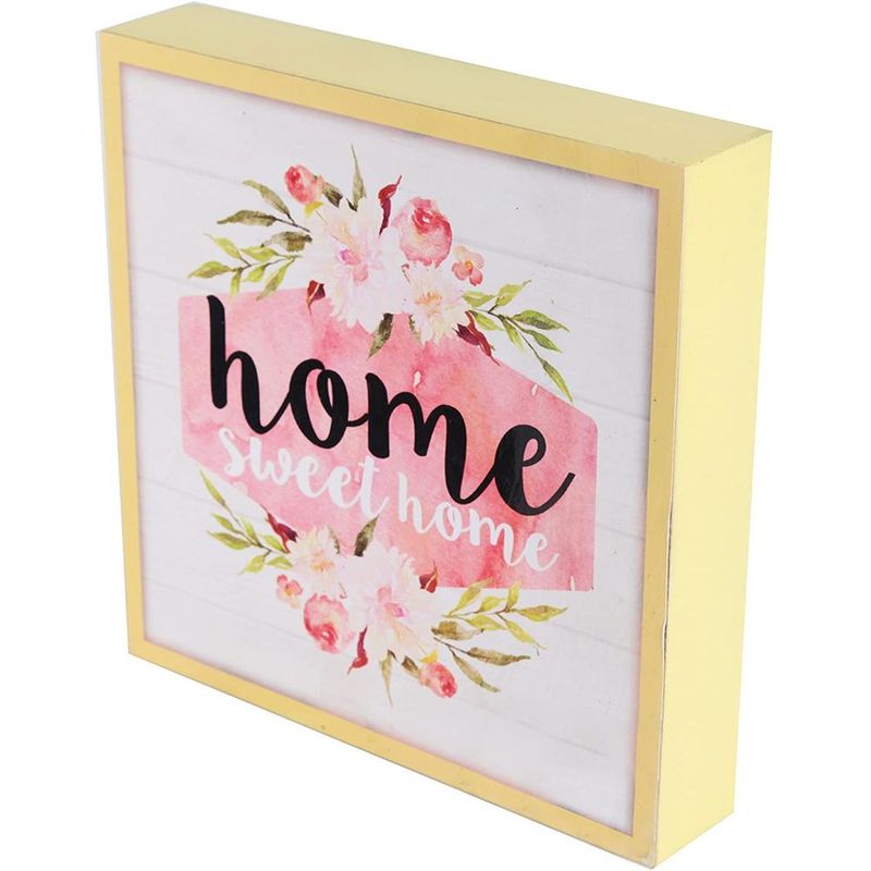 Quadro-de-Madeira-Petit-Home-Florido-Amarelo---Urban