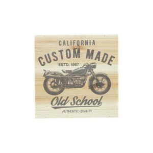 Tela Wooden Style Old Scholl Bike Bege - Urban