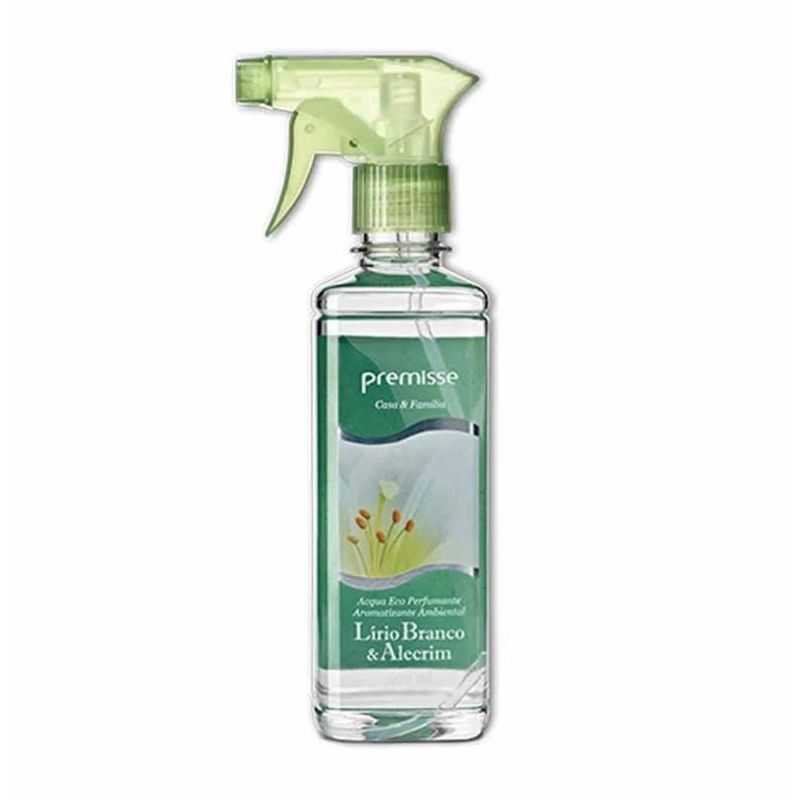 Aromatizante-Ambiental-Lirio-Branco-e-Alecrim-400ml-Com-Gatilho-Premisse