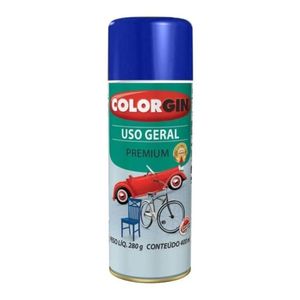 Tinta Spray Uso Geral Azul Colonial 400ml Colorgin