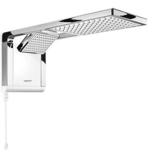 Chuveiro Acqua Duo 6800W Branco Cromado Lorenzetti