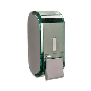 Saboneteira Compacta Glass Verde Premisse
