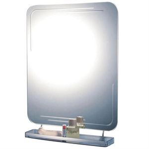 Espelho 2330 49X65cm Para Banheiro Retangular Cris Metal