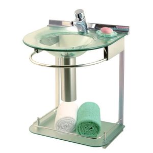 Lavabo com Espelho Cris Mold Cris Metal