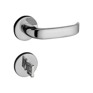 Fechadura Luma para Banheiro Inox Escovado Pado