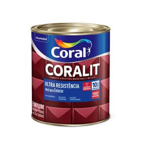 Esmalte Sintético Coralit Ultra Resistência Acetinado Branco 3,6L Coral