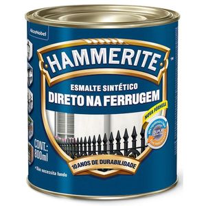 Esmalte Sintético Hammerite Antiferrugem Preto 0,8L Coral
