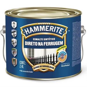 Esmalte Sintético Hammerite Antiferrugem Preto 2,4L Coral