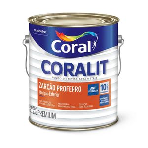 Fundo Zarcão Proferro Coralit 3,6L Coral