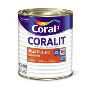 Fundo Zarcão Proferro Coralit 0,9L Coral