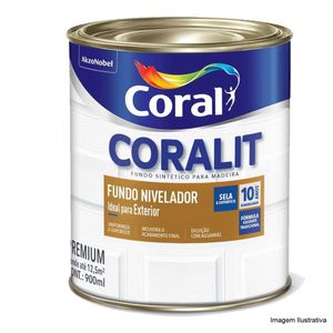 Fundo Sintético Nivelador Coralit 0,9L Coral