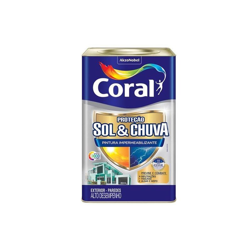 Tinta-Acrilica-Fosca-Protecao-Sol-e-Chuva-Branco-Neve-18L-Coral