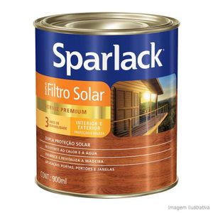 Verniz Duplo Filtro Solar 0,9L Sparlack