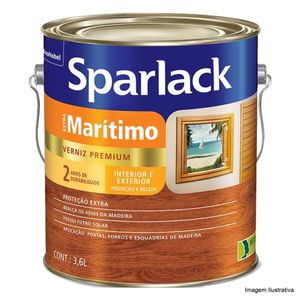 Verniz Extra Marítimo Brilhante 3,6L Sparlack