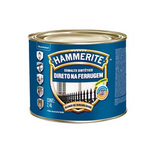 Esmalte Sintético Hammerite Antiferrugem Cinza 2,4L Coral