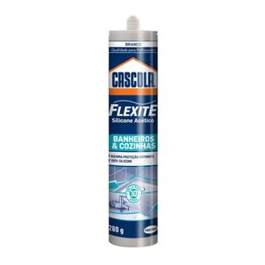 Silicone Flexite para Banheiro e Cozinha Cascola 280g Henkel