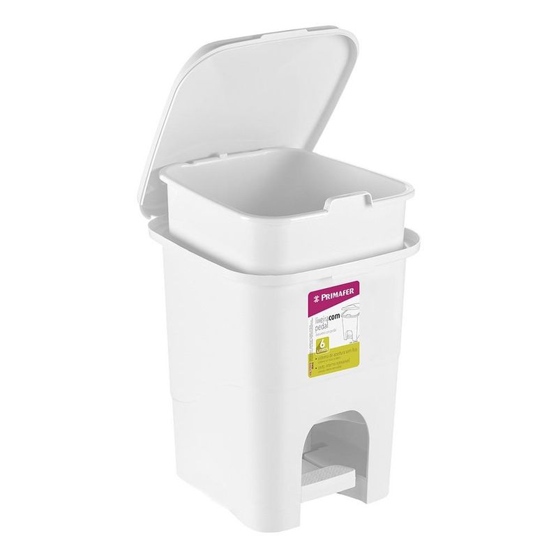 Lixeira-para-Banheiro-Plastico-Branco-6L-Pedal-Primafer