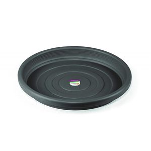 Prato para Vaso Plástico 13cm Concreto Primafer