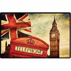 Placa Londres de MDF - Cia Laser
