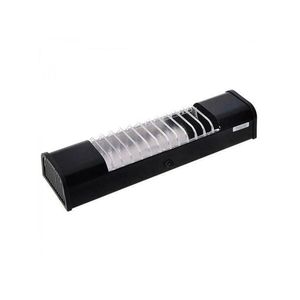 Luminária de Teto Compacta Preta Bivolt Taschibra