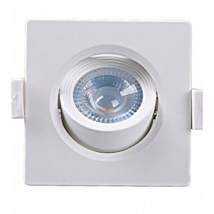 Spot Led 5W de Embutir Quadrado Alltop MR500 6500k Taschibra