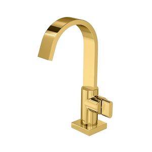 Torneira de Mesa para Lavatório Bica Alta Polo Gold Deca