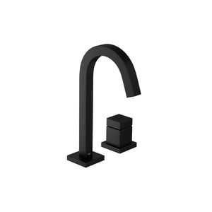 Torneira De Mesa Para Lavatório Bica Alta Cubo Black Matte Deca