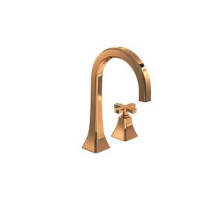 Torneira De Mesa Para Lavatório Bica Alta Wish Red Gold Deca