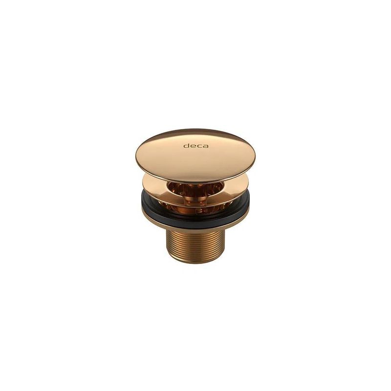 Valvula-de-Escoamento-para-Lavatorio-de-Metal-Red-Gold-Redonda-Deca