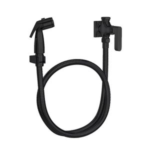 Ducha Higiênica com Registro e Derivação Gatilho CR Soul Black Noir Deca