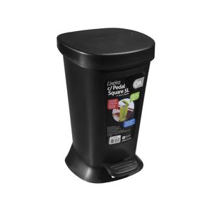 Lixeira com Pedal Square 5L Coza