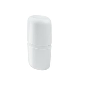 Porta Escova com Tampa Full Branco Coza