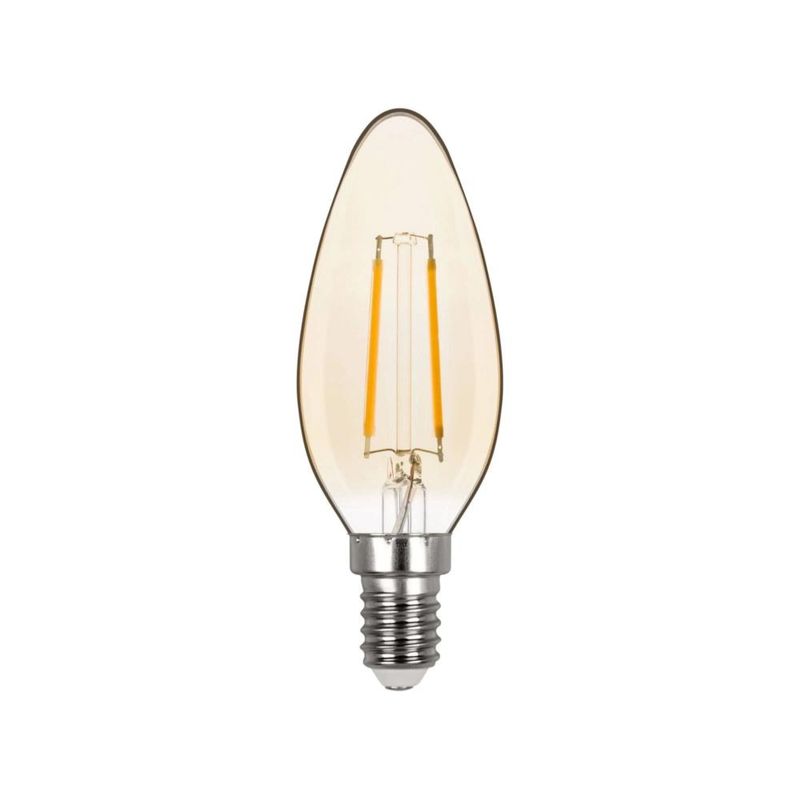 Lampada-Led-2W-Vela-Luz-Ambar-220V-Stella