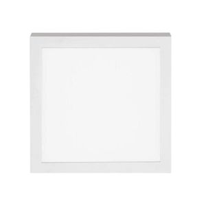 Painel de Led Slim Sobrepor 18W Quadrado 6500K Branca Stella