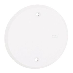 Placa Cega 3" Redonda Branca Pial Plus