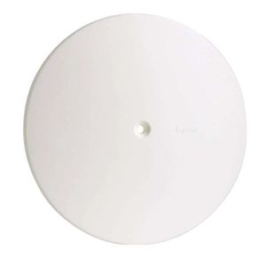 Placa 4" PP Cega Redonda Branca Forma Pial