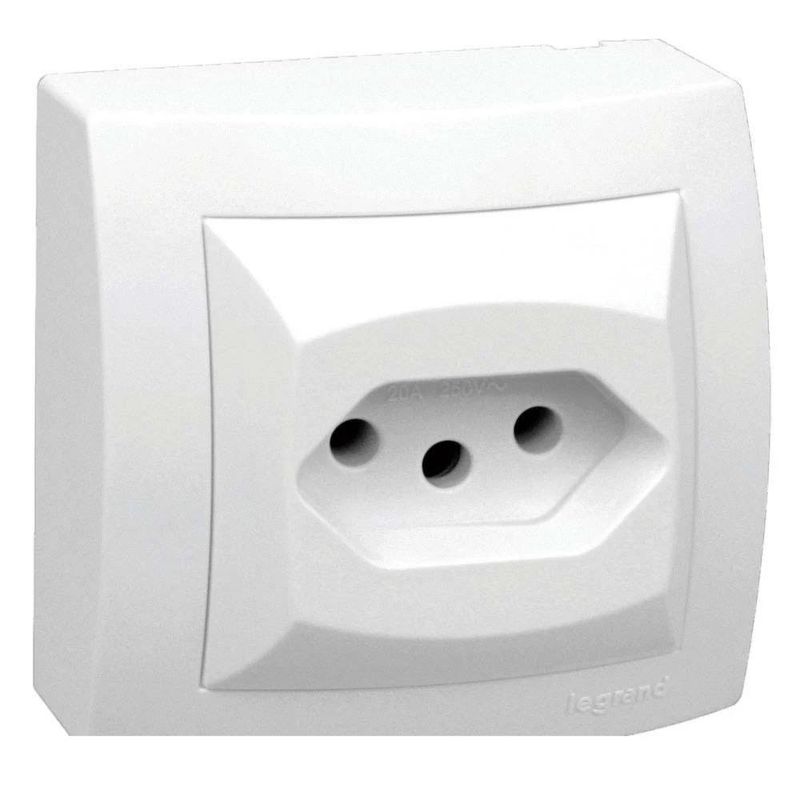Modulo-de-Tomada-de-Energia-20A-PB-Branco-Pial-Legrand