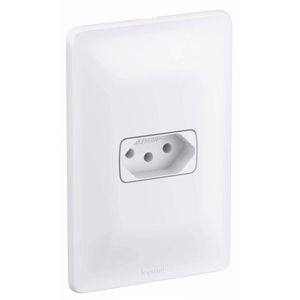 Tomada 2P+T 20A Branco Zeffia Pial
