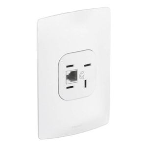 Conjunto de Tomada de Telefone RJ11 Telebras Pial Plus Pial Legrand