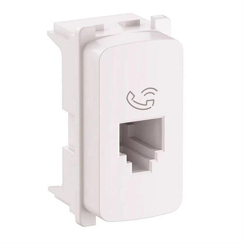 Modulo-de-Tomada-para-Telefonia-Rj11-Branco-Zeffia-Pial-Legrand