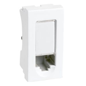 Módulo de Tomada RJ45 CAT5 Branco Pial Plus Legrand