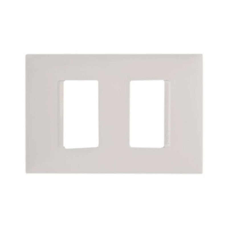 Placa-para-2-modulos-Separados-Branco-Pial-Plus-Pial-Legrand