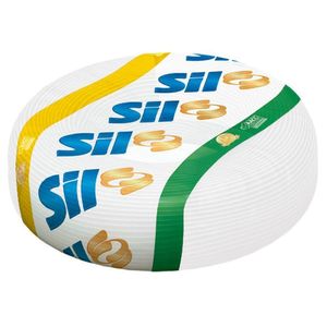 Cabo Flexível de Energia 2,5mm 25M Branco Sil