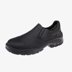 Tenis-de-Elastico-Couro-Preto-N°-38-com-Bico-de-Aco-Marluvas