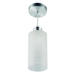 Pendente de Vidro Jasmin 1XE27 Branco Blumenau