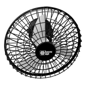 Ventilador de Teto Turbo Orbital 50cm Bivolt Preto Loren Sid