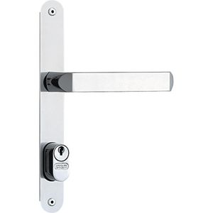Fechadura 401/07 Perfil Estreito com Maçaneta Inox Cromado Stam