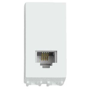 Módulo de Tomada RJ11 Branco Thesi Bticino